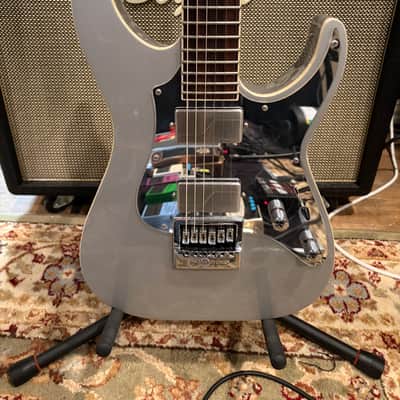 ESP LTD KS M-6 Evertune Ken Susi Signature 2019 - Present - Metallic Silver image 4