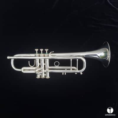 E. K Blessing ML1 Artist USA trumpet gamonbrass SILVERPLATED image 4