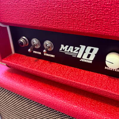 Dr. Z Maz 18 Junior (reverb) 2012 - Red Tolex image 2