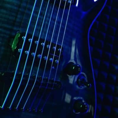 ESP LTD H3-1007 Baritone FM See Thru Black Sunburst image 6