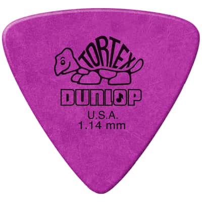 431P114 Tortex Triangle 1,14 mm Sachet de 6 Dunlop image 2
