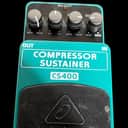 Behringer CS400 Compressor Sustainer Pedal 2010s - Standard X9645