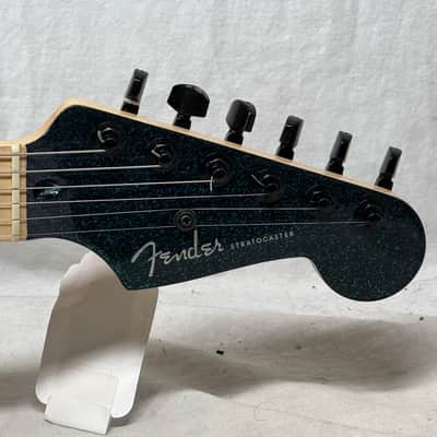 Fender Special Edition FSR Flip Flop Standard Stratocaster Guitar - upgraded! 2004 - Green-Blue image 7