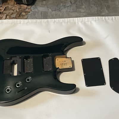 2000's Japan Jackson DKMG Dinky Forest Metallic Green Guitar Body Floyd Ready image 1
