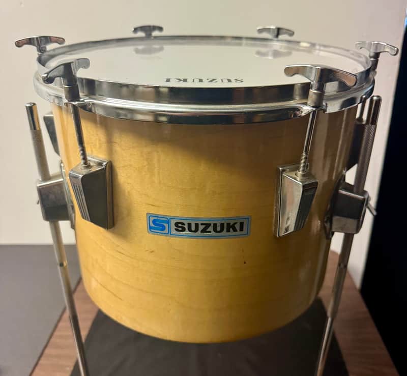 Suzuki 9x12 Timp Tom - Natural Lacquer image 1