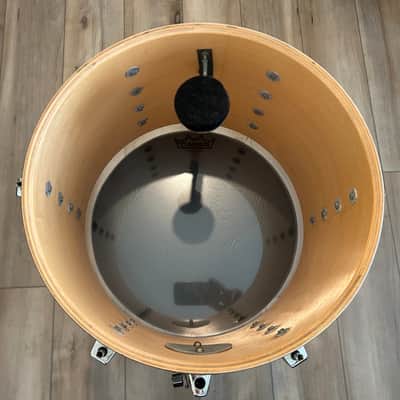 1980s Ludwig Hollywood Drum Set – Original Black Cortex – 6‑Ply Maple – B/O Badges image 11