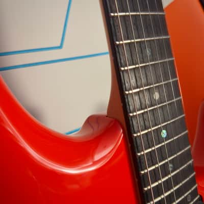 Ibanez MIJ Joe Satriani JS2410 - Muscle Car Orange image 4