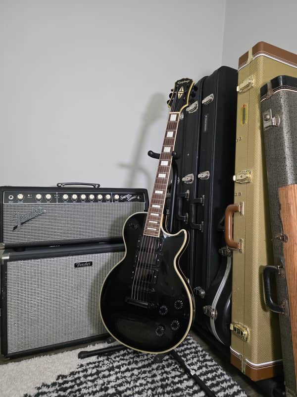 Epiphone Les Paul Custom Black Beauty 3-Pickup | Reverb Australia