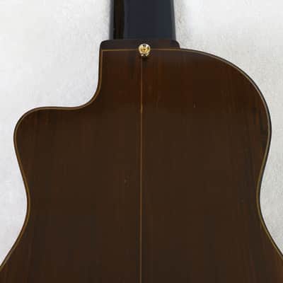 RARE 1989 Michael Menkevich Custom 10-String Classical Harp Guitar, Spruce/Brazilian, w/Case image 12