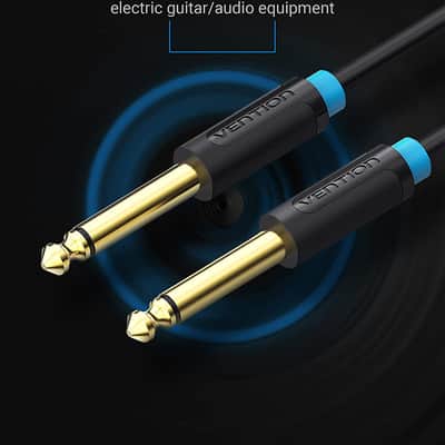 VENTION 6.35mm to 6.35mm Guitar Cable 2m (RRP £12.99) from Sinners Music image 6