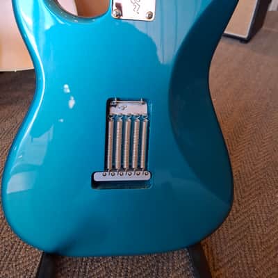 Fender Eric Johnson Stratocaster with Rosewood Fretboard 2009 - 2018 - Lucerne Aqua Firemist image 4