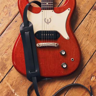 Vintage 60s Strap / Shoulder Pad / Leather Guitar Strap / Three Colourways image 5