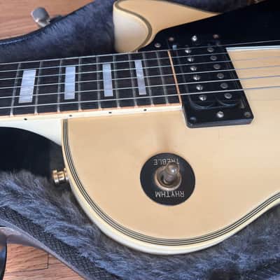 1980s Burny RLC-60 Single cut Aged White – Made in Japan image 3
