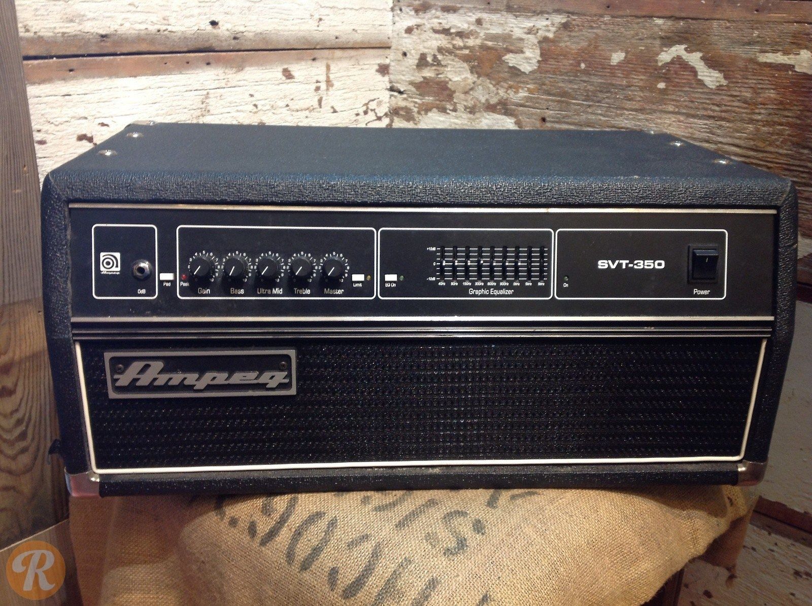 Ampeg SVT-350H Classic Series 350-Watt MOSFET Bass Amp Head | Reverb