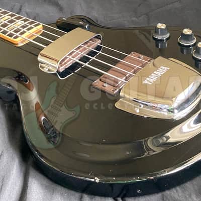 YAMAHA SB-50 VINTAGE 1972 RARE MIJ 'DHARMA' BASS BLACK *SUPER CONDITION* w/OHSC image 5