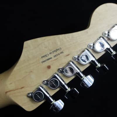 Custom Painted and Upgraded Fender Squier Strat CXS Series Custom  Aged and Worn With Graphics And Matching Headstock image 21