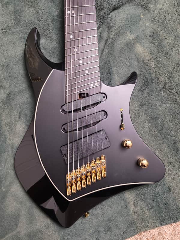 Abasi Guitars Emi 8 Master Series 2025 - Black Beauty image 1