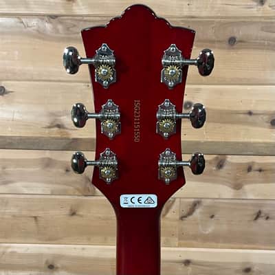 Guild Polara Deluxe Electric Guitar - Cherry Red image 6