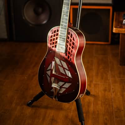 National M-1 Tricone Resophonic Guitar with Pickup image 1