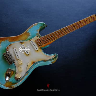 Peavey Predator Daphne Blue Made in USA Aged Heavy Relic image 5