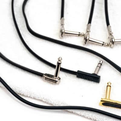 Lot of 16 Flat Head 1/4" Patch Cables – Rockboard & Similar Low-Profile image 7