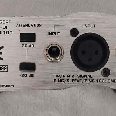 Behringer Ultra-DI DI100 Active Direct image 3