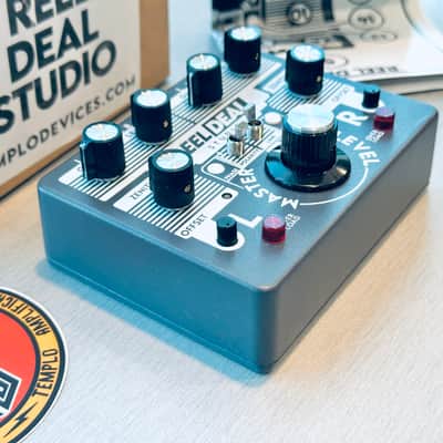 Templodevices Templo Devices Reel Deal Studio Stereo Analog Dual Mono Overdrive Saturation Vibrato Phaser image 3