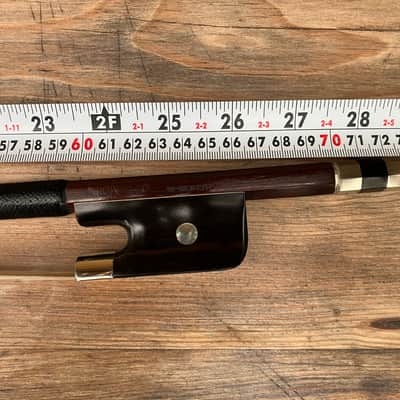 Double Bass French Bow - W Seifert - Pernambuco - New Hair image 10