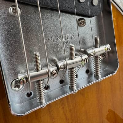 Fender Vintera II '60s Telecaster Thinline with Maple Fretboard 2023 - 2026 - 3-Color Sunburst image 4