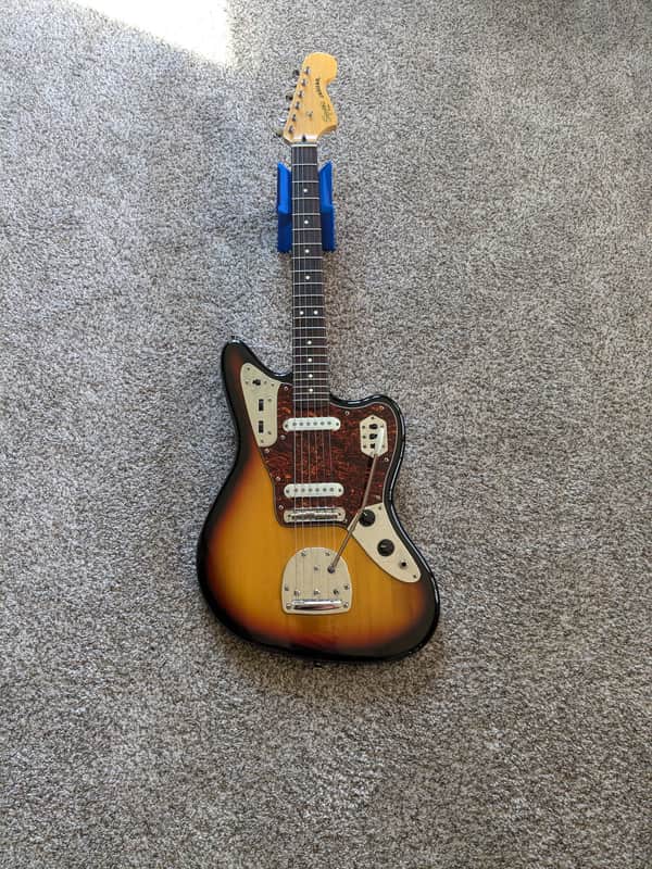 Squier Vintage Modified Jaguar with Rosewood Fretboard 2012 - 2017 - 3-Color Sunburst image 1