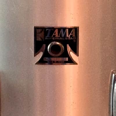 Tama Imperialstar 70's 80's Drum Set 4 Piece Silver Wrap Made in Japan image 12