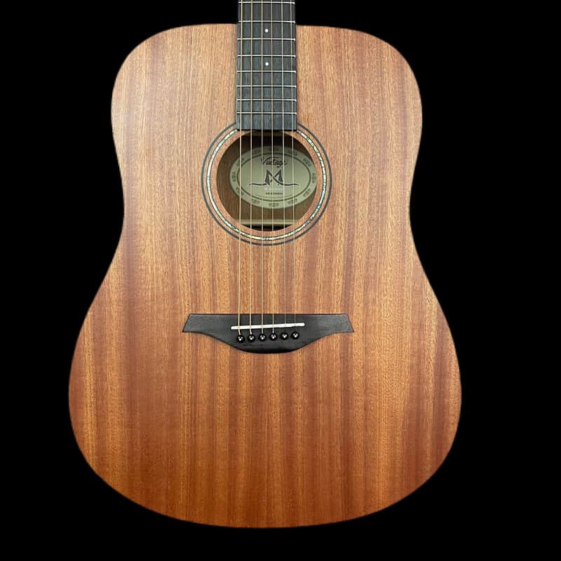 Vintage Mahogany Series 'Dreadnought' Electro-Acoustic Guitar Mahogany image 1
