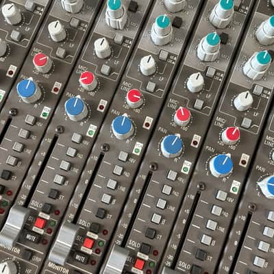 AMEK Einstein Super 'E' 1995 - 40/80 Channel Inline Recording Mixing Console image 13