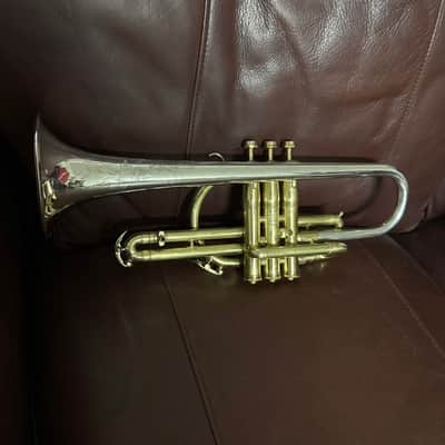 King Silvertone Bb Cornet (1948) SN 288332 (silver plated) (100% new clear lacquer) image 6