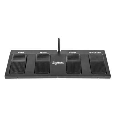 CHAUVET DJ GIGBAR 2 Complete Wireless Foot Control 4n1 Led / Laser / Strobe / UV Remote System image 3
