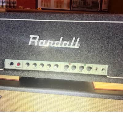 Randall RG100 150 watt Amp Head 1988 - Grey carpet aka rat hair image 1