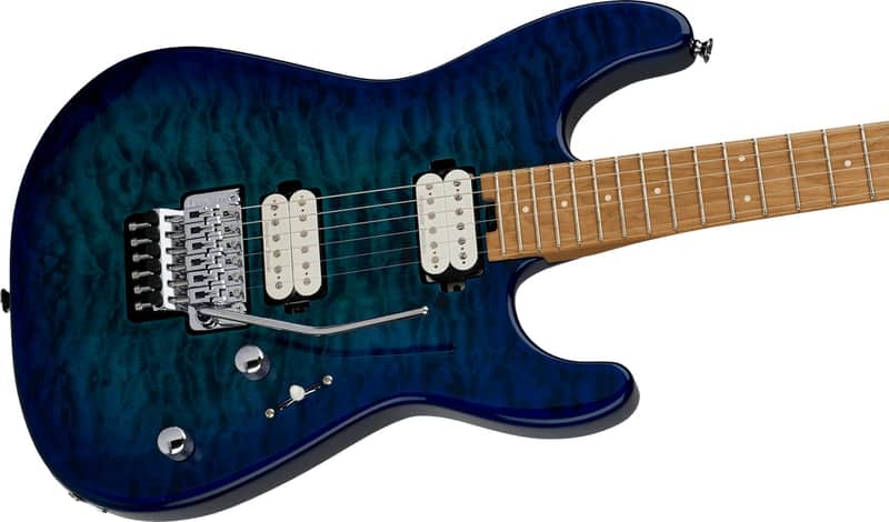 SPECIAL-ORDER! Charvel Pro-Mod Plus San Dimas Style 1 HH FR CM / Chlorine Burst image 1