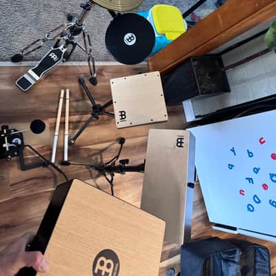 Meinl CAJ-DRUMSET Cajon Drum Set Hybrid 5 piece drum Percussion Kit 2010s - Standard image 17