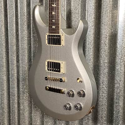 PRS Paul Reed Smith USA S2 MCCarty 594 Thinline Platinum Metallic Guitar & Bag #7220 image 4