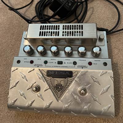 Mesa Boogie V-Twin Mid 90’s  - Metal Diamond Plate image 2