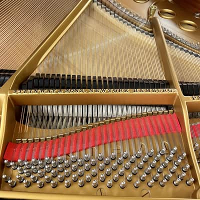 PIANOFORTE MEZZA CODA STEINWAY & SONS MOD. M170 NERO LUCIDO image 8
