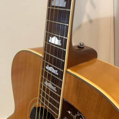 Egima J250 Gibson J200 rework Ultra Rare Acoustic Guitar 1974 Made