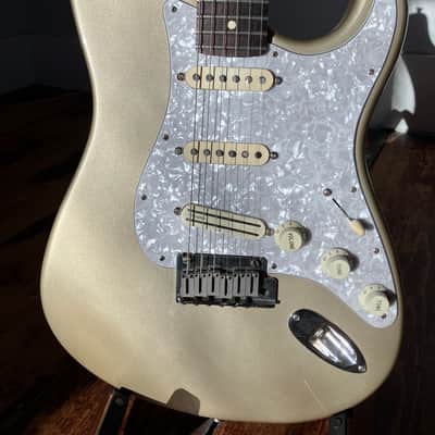 1997 Fender Roadhouse Stratocaster - Made in USA - Shoreline Gold - with DiMarzio DP188 bridge pickup & OHSC image 13