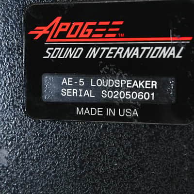 Apogee Sound AE-5 Arrayable Loudspeaker (PAIR) CG009G1 image 7