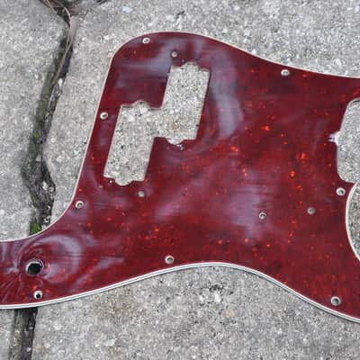 1968-1969 Fender Precision Bass Tortoise PickGuard Original 1967 PBass Guitar image 5