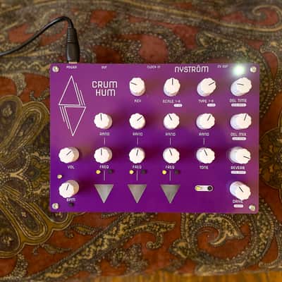 Nystrom Instruments Crum Hum 3-voice experimental and expressive soundscaping synthesizer image 2