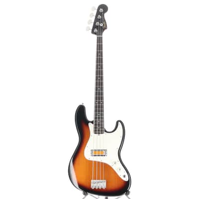 Fender Gold Foil Jazz Bass, 2-Color Sunburst, Plays Great (N3) (11641) image 5