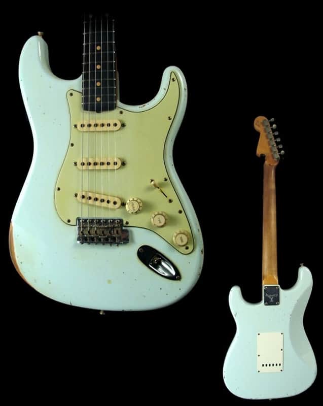 Fender Masterbuilt John Cruz 62 Stratocaster 2006 Sonic Blue image 1