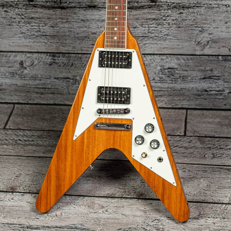 Gibson '70s Flying V - Antique Natural image 1