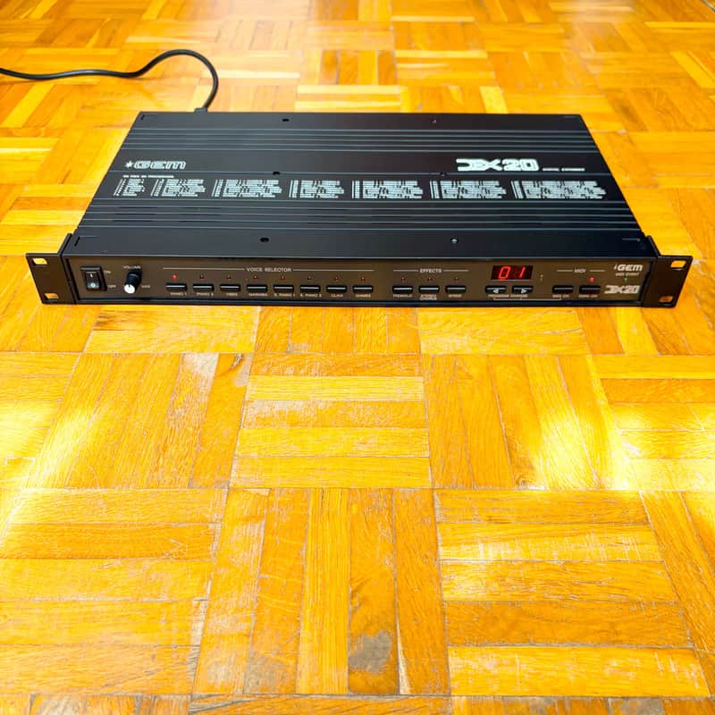 GEM DEX-20 (Made in Italy, 1990)! Vintage MIDI Expander Sound | Reverb